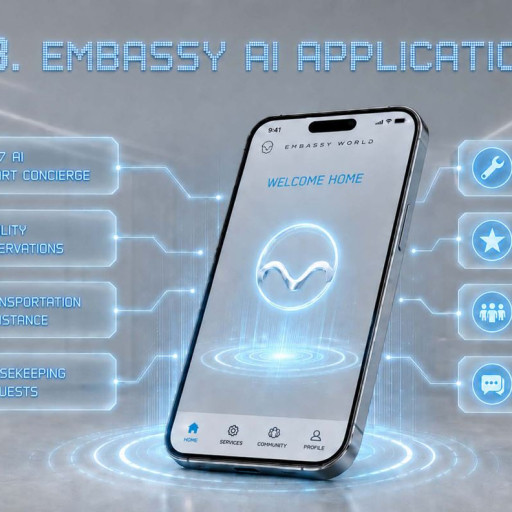 Embassy World, Studios - from 25 m² to 29 m²
